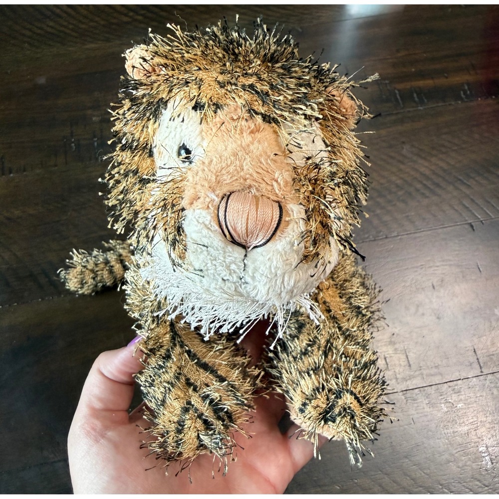 Retired Webkinz Ganz Tiger Plush Fuzzy Stuffed Wild Animal Toy Plush NO CODE